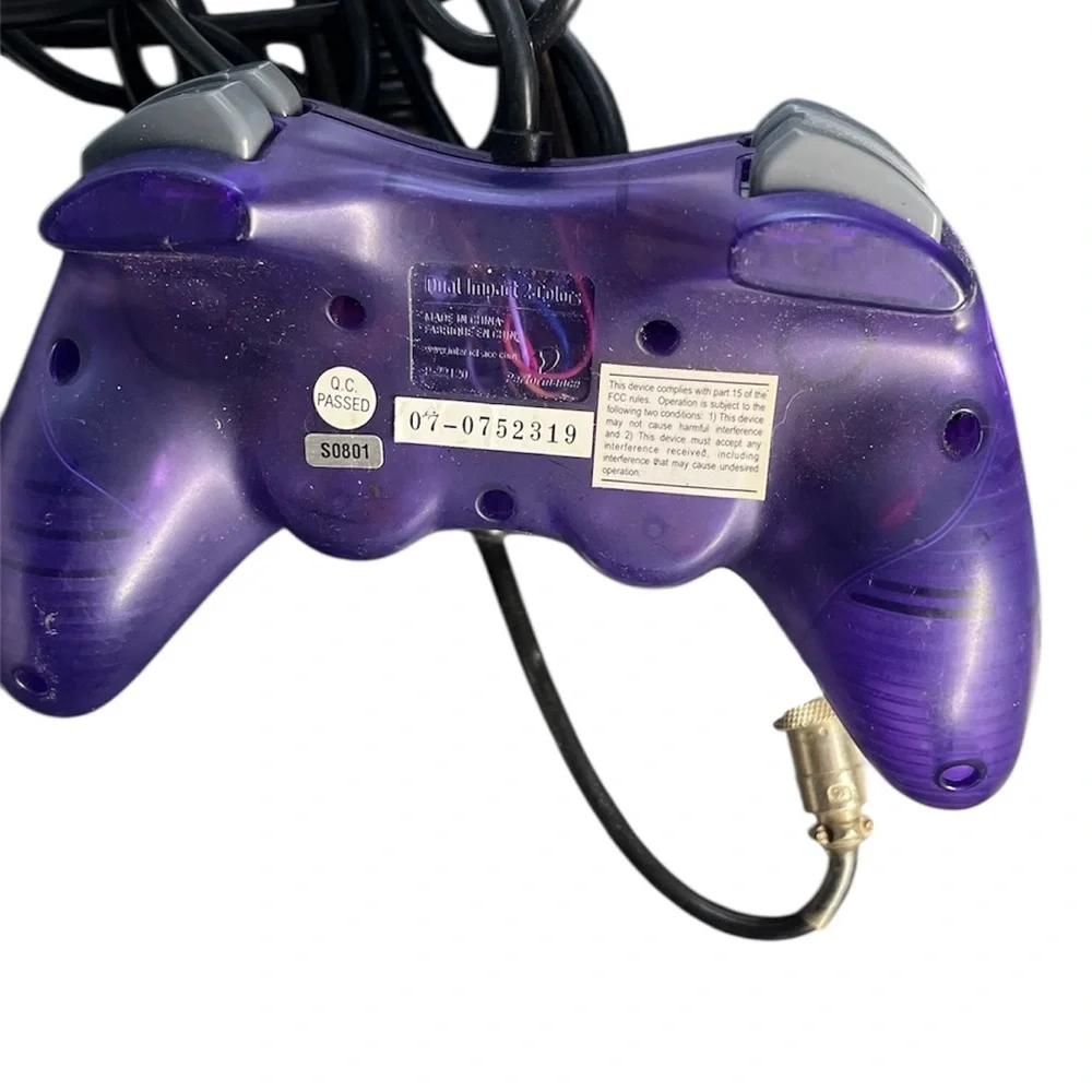 Dual Impact 2 Purple Game Controller